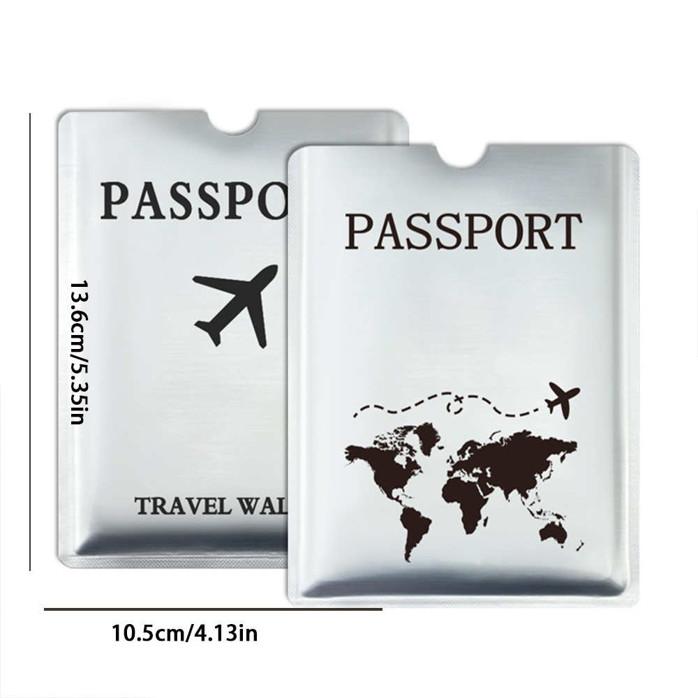 Aluminum foil passport protect - Travel Accessories Plane review and price
